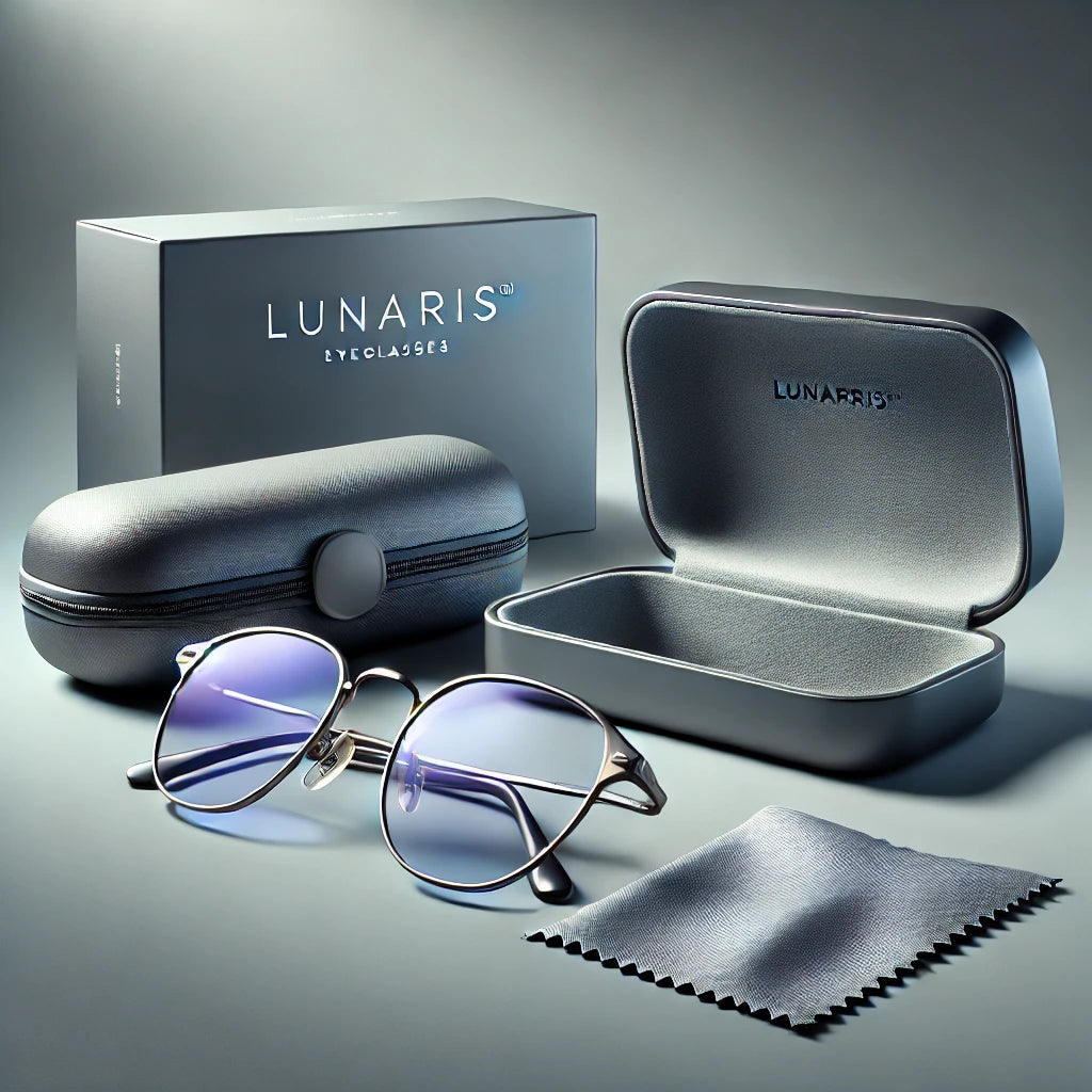 Lunaris™ – Gafas Autograduables con Filtro de Luz Azul y Funda Premium